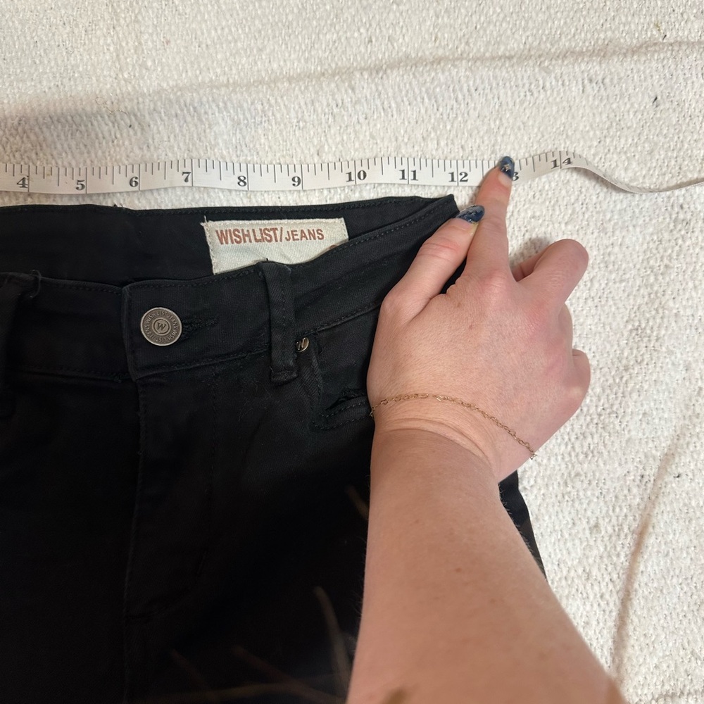 Wishlist Black Skinny Jeans with Zipper Accents - Picture 8 of 8